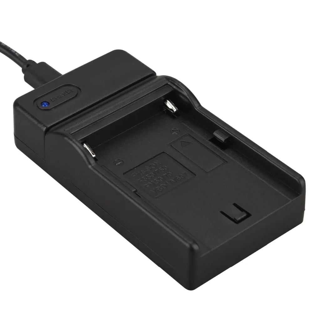 Высокая емкость 2x5200 mAh NP-F750 NP-F770 батарея + USB зарядное устройство для Sony камеры |