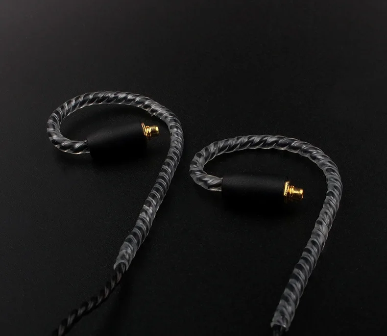 Обновленный 2 контактный кабель MMCX для наушников Shure Se535 Ie80 Audio Technica IM50 Im70 TF10 0 75 W4R 78