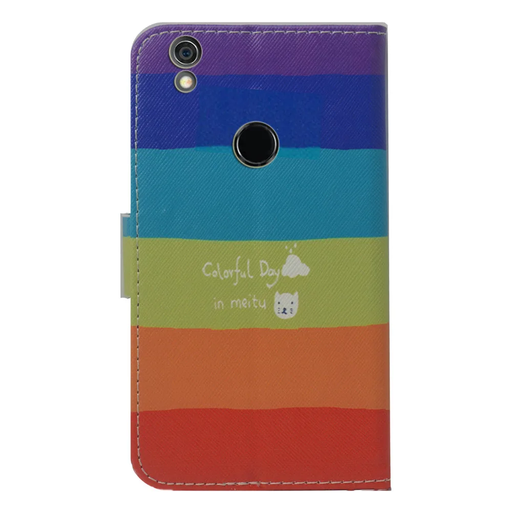 For Alcatel Idol 5S case Wallet Card slot deluxe PU leather cartoon cute Cover + mini stylus | Мобильные телефоны и