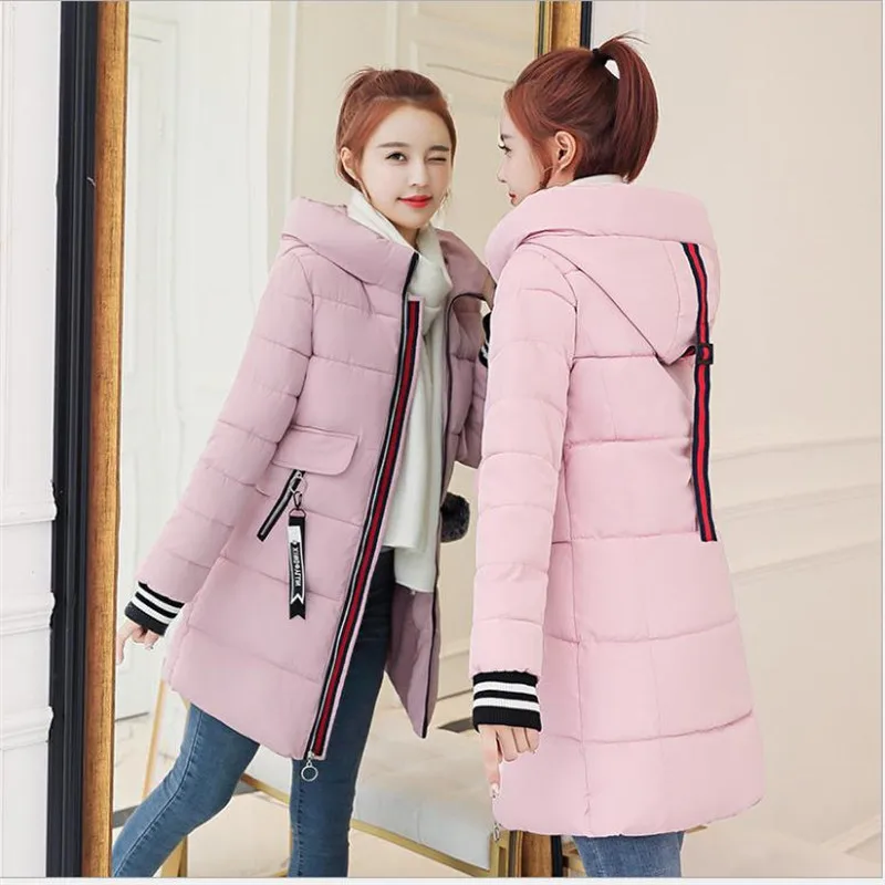 Новинка лидер продаж 2018 женские зимние пуховики Женская хлопковая куртка с
