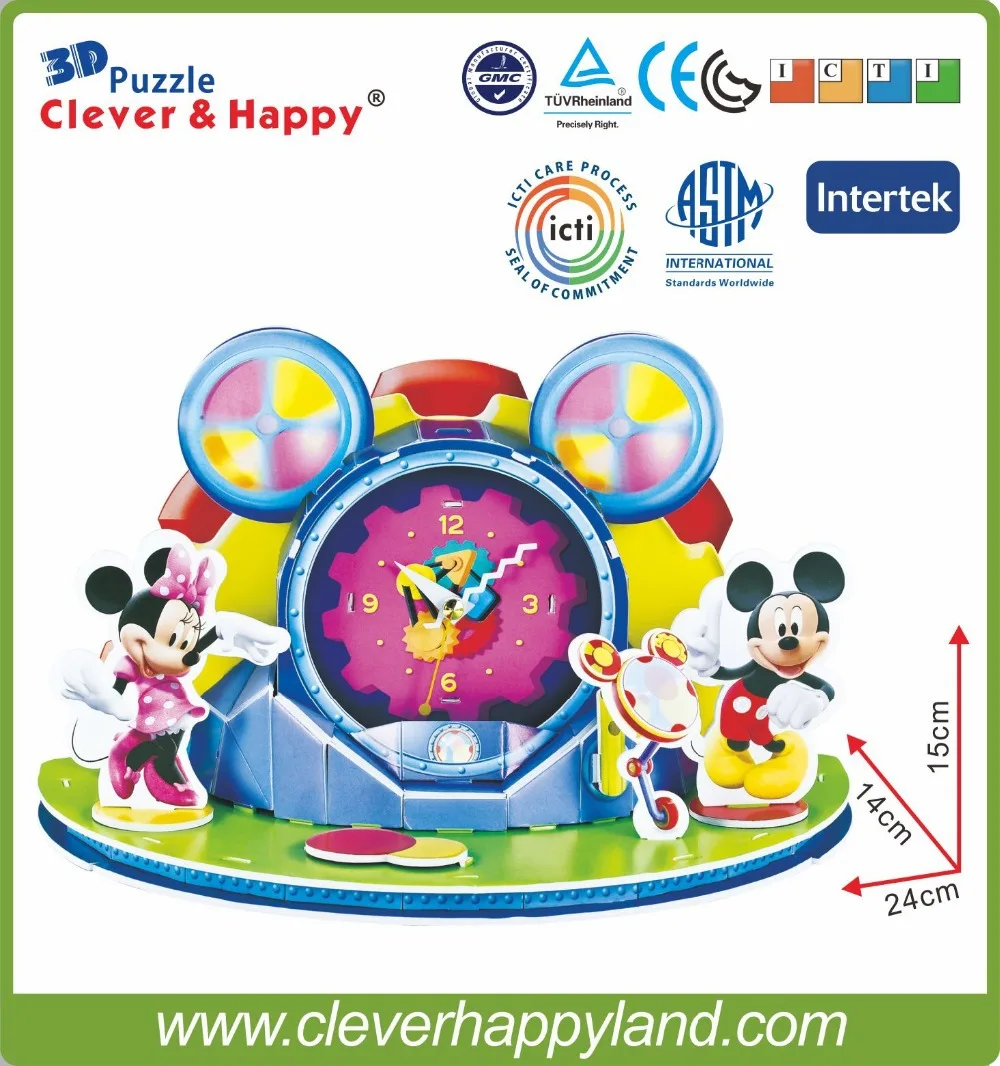 Новые умные и счастливые 3d головоломки модели клубных домиков взрослая