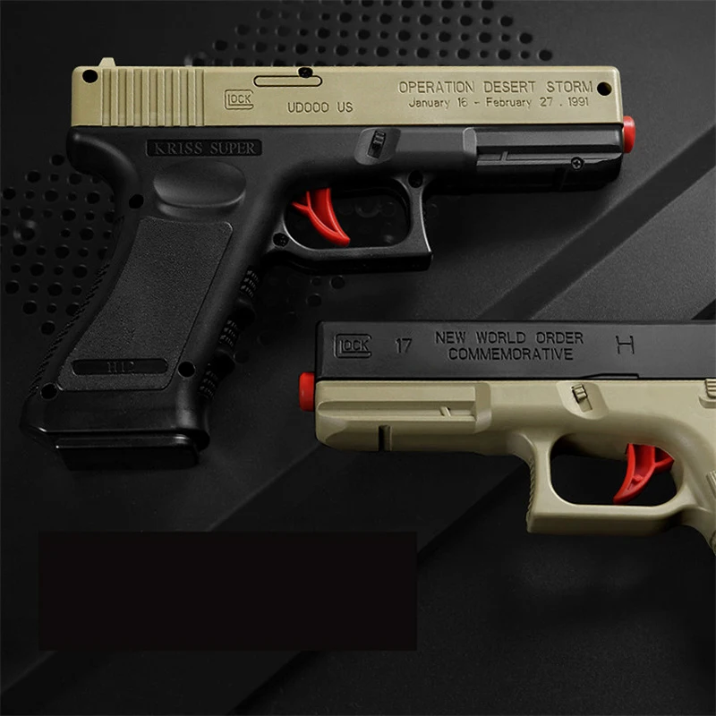 

Glock Toys Gun Soft Water Bullets Plastic Safe Gun Weapon Pistol Gunshot Kid Boys Gift Outdoor Game Toy For Children