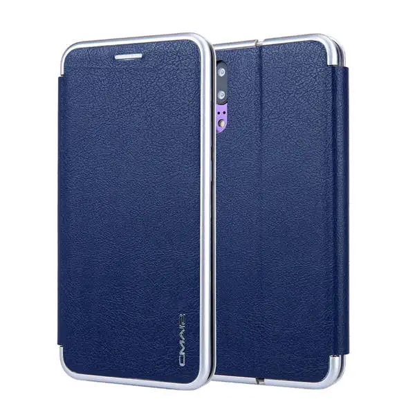 blue P30 pro Магнитный Флип-кошелек кожаный чехол для huawei P30 для huawei P20 PRO P20 lite из искусственной кожи полный защитный чехол с подставкой - Цвет: blue