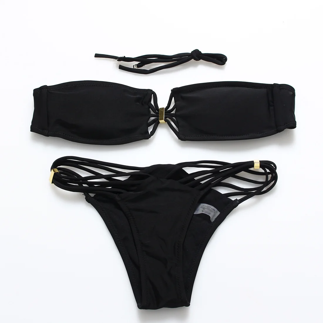 

Black Lady swimwear women bikini push up swimsuit plus size brazilian bikini set for female swimming suit biquine beachwear