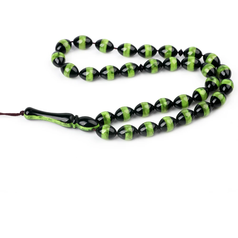 Магазин Tasbih новый дизайн Islamischen имитация Бернштейна farbe harzmaterial муслимишени gebetskette