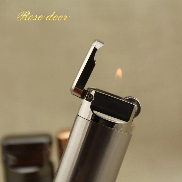 Ветрозащитные регулируемые газовые зажигалки гаджеты для мужчин металлическая