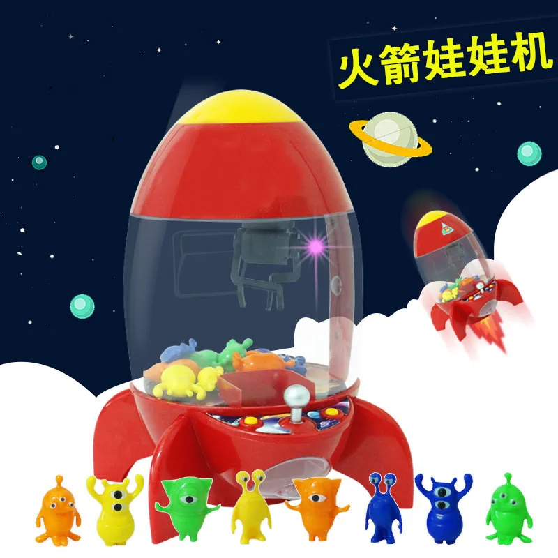 Ловец будильник монета игровой автомат настольный мини куклы грейфер коготь