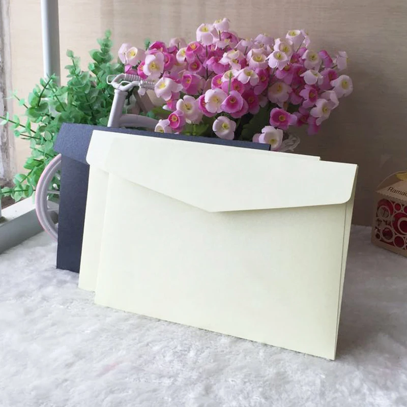 50 шт./лот 120gsm мерцающие красочные конверты свадебные RSVPcard для