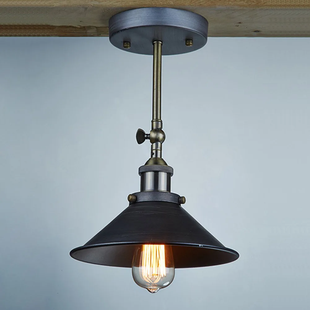 Настенный ретро светильник из латуни промышленный одноголовый настенный в