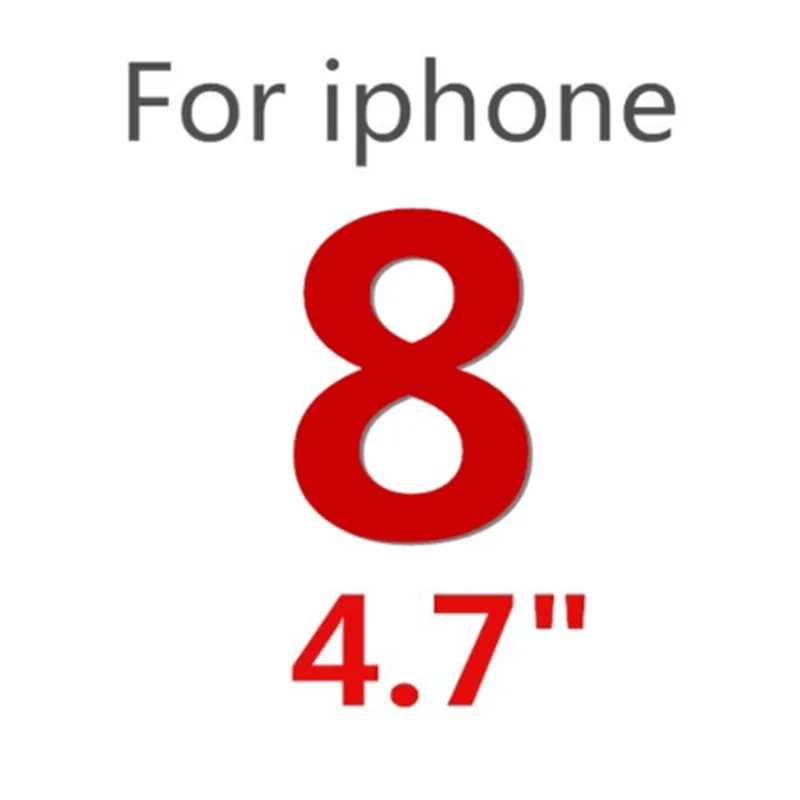 2 шт. матовое закаленное стекло для iphone 5S, se, 6, 6s 7 8 с защитой от отпечатков пальцев, защита экрана, защитное стекло на iphone 6 6s 7 8 plus - Цвет: i8
