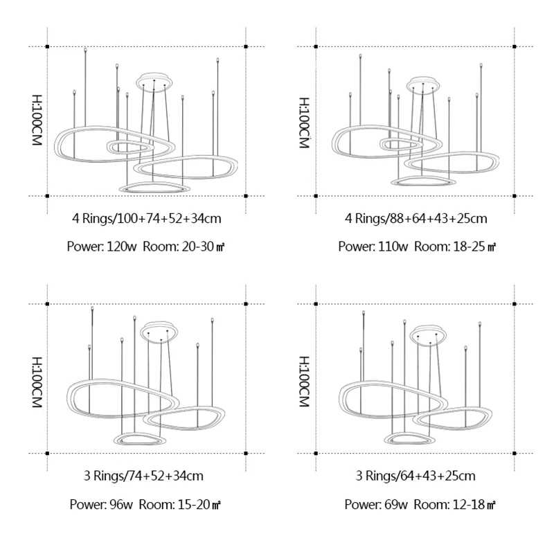 

New Minimalist White led ceiling lights for living room lights bedroom plafondlamp led ceiling light modern ceiling lamp