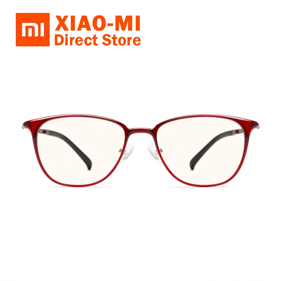 В наличии Xiaomi Mijia индивидуальные TS 60% анти голубые лучи очки 100% УФ защитные для игр