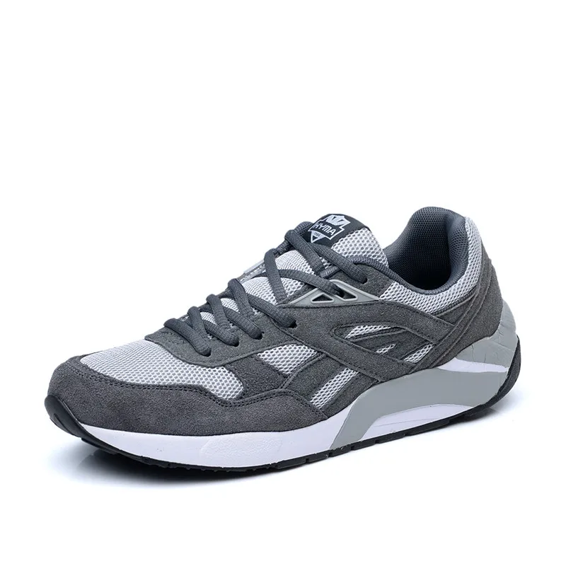 Mens casual comfortable spring fashion mesh and genuine leather sapato masculino social platform outside shoes free shipping | Обувь