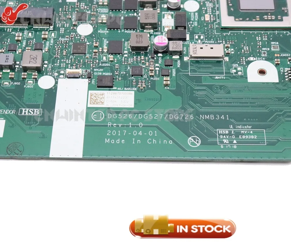 Материнская плата NOKOTION для ноутбука Lenovo IdeaPad 320 15ABR A12 9720P CPU 5B20P11116 DG526 DG527 DG726
