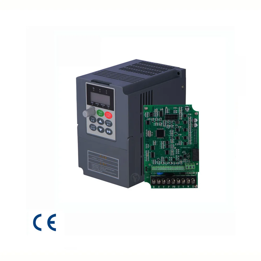 CNC Комплект шпинделя 0.8KW 220V 5A 65*188mm 0.33NM 400HZ высокоскоростной мотор шпинделя+ 1.5KW VFD+ ER11 собирает для деревообработки гравировки