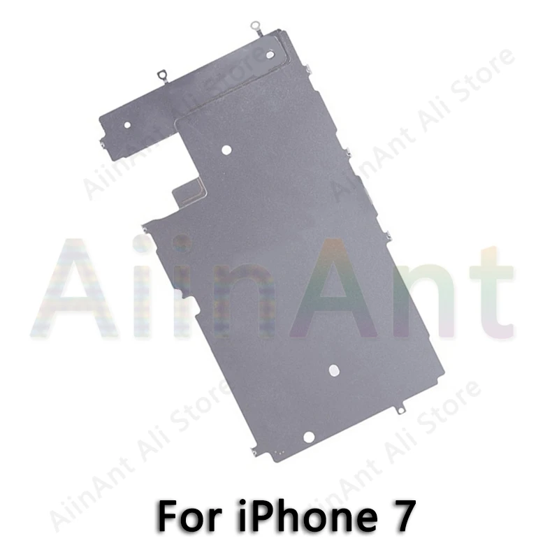 Для iPhone 5, 5S, 5c, 6, 6s, 7, 8 Plus, ЖК-экран, удерживающий заднюю часть, металлическая пластина, протектор, перегородка, рамка, задняя панель, для дома, удлинитель, гибкий - Цвет: For iPhone 7