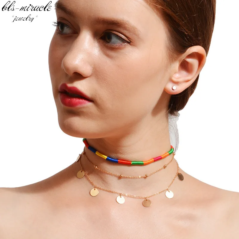 Bls miracle панк Модные ювелирные изделия аксессуары трендовые Многослойные Круглые