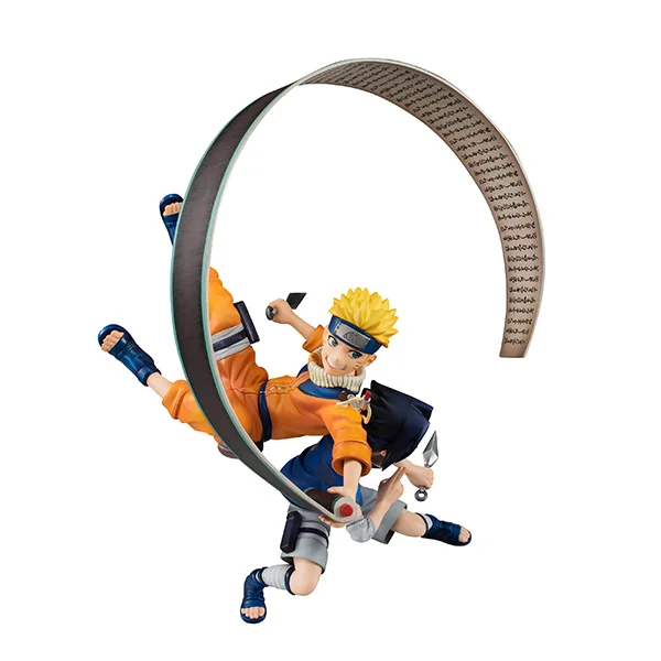100% оригинал Megahouse G.E.M. Ремикс полная фигура Uzumaki & Uchiha Sasuke|naruto shippuden|uzumaki narutouchiha sasuke |