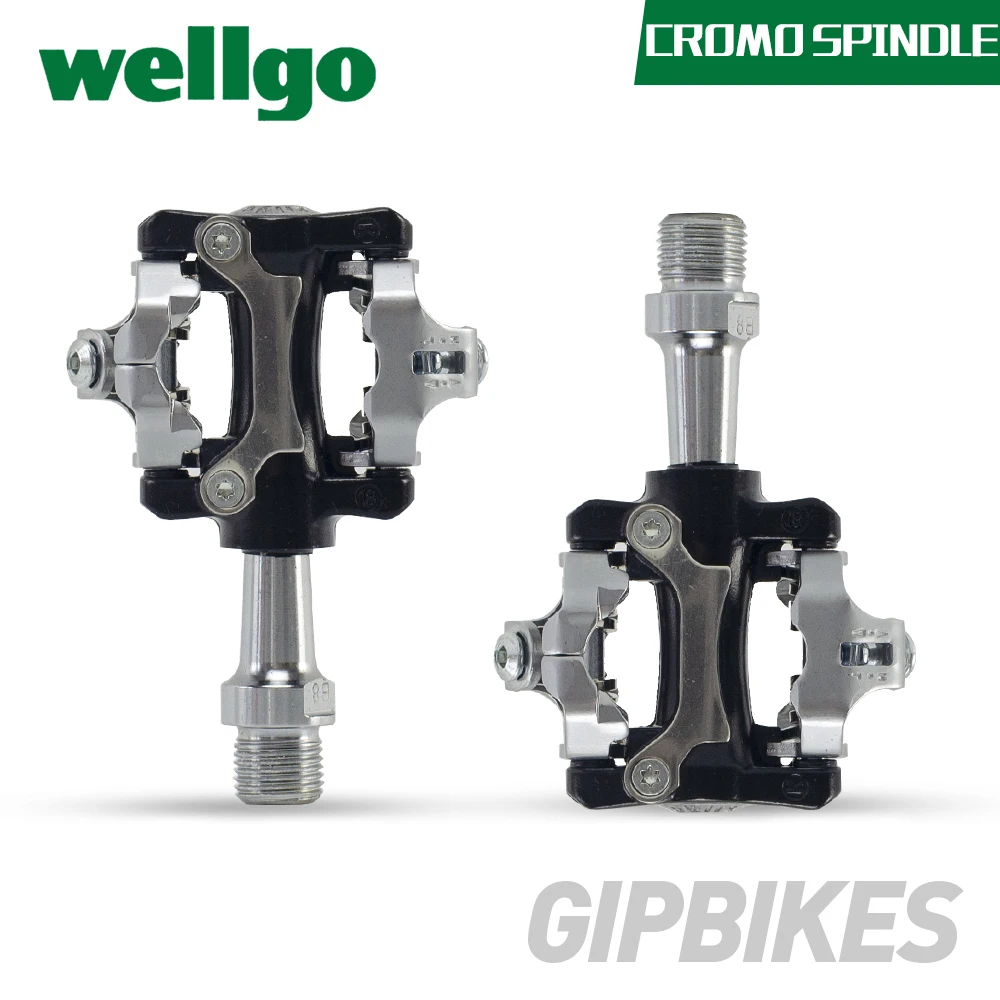 Wellgo W01 MTB дорожный велосипед плавный свет педали 9/16 &quot CR MO шпиндель герметичный