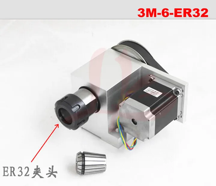 Harmonicgear замедлитель ось ЧПУ делительная головка с nema23 шаговый двигатель для