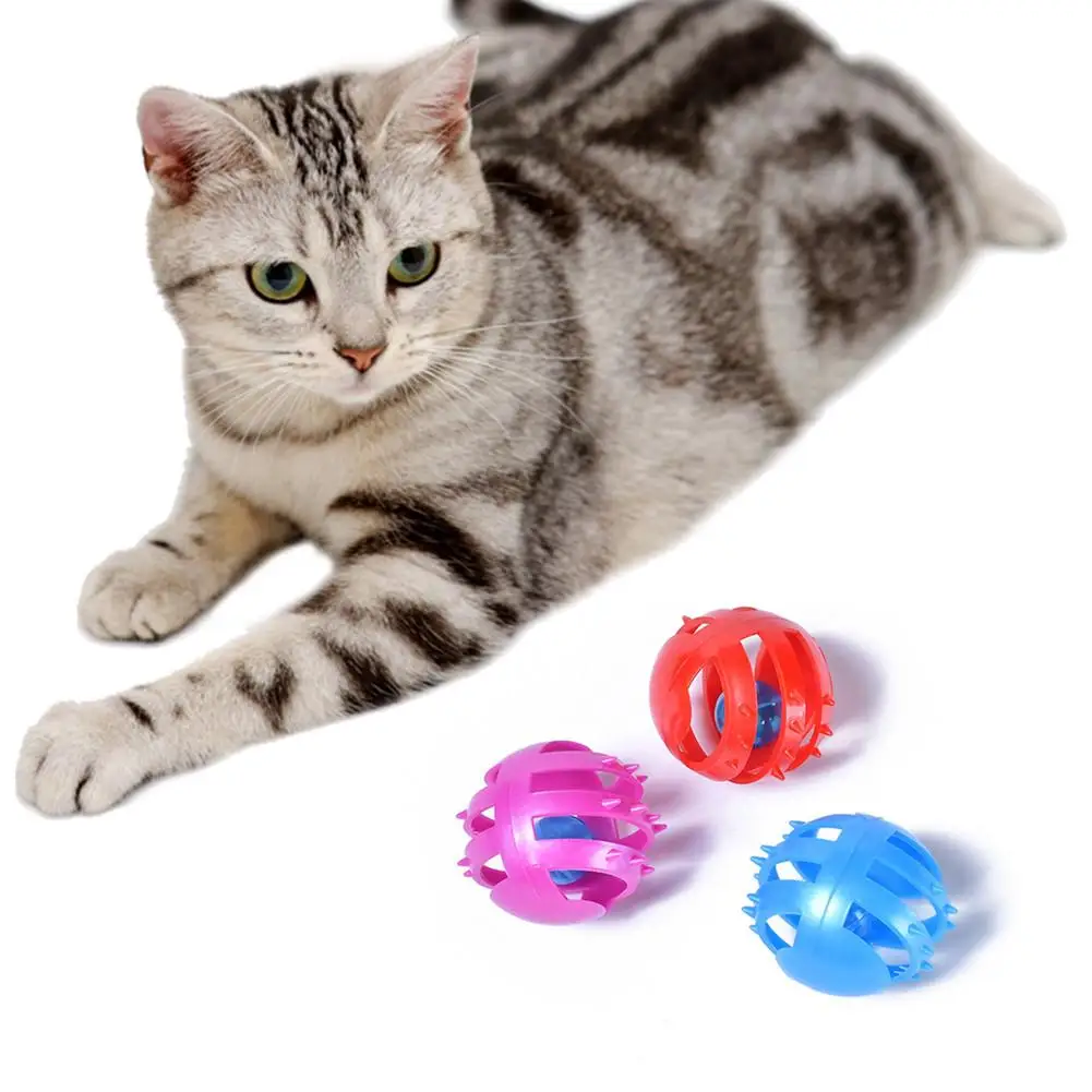 Мяч для кошек игрушки котенок питомец игровые мячи с