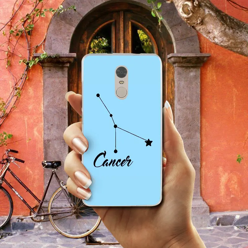 Мягкий силиконовый чехол для телефона Twelve concellations Art Xiaomi Redmi Mi Note 2 3S 4X 4A 6 5 5S 5A 8 A1 Pro