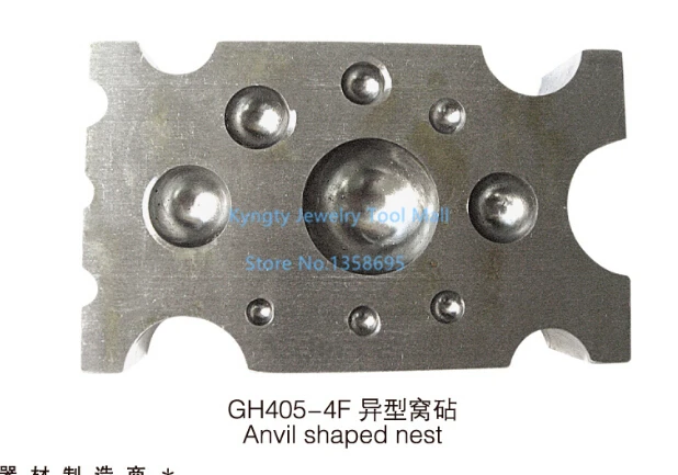 

High Quality Jewelry Making Tools Goldsmith Tools Flat Dapping Block