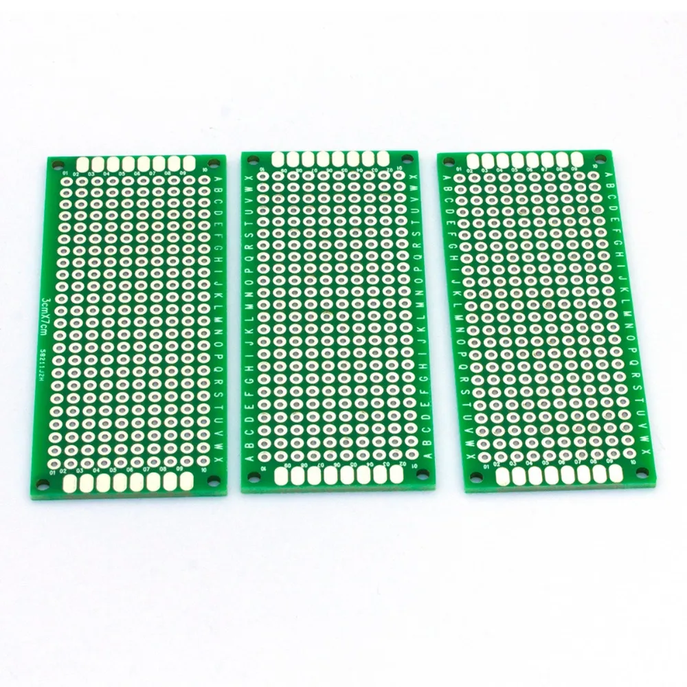 MCIGICM 200 шт. двухсторонний Прототип PCB diy универсальная печатная плата 3x7cm|circuit