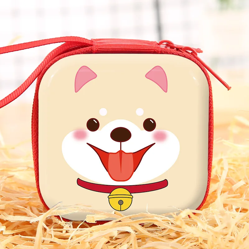 L Kawaii, милый мультяшный Кошелек для монет, женский, для девочек, маленький кошелек на молнии, кошелек, сумка для наушников, конфетная коробка, детские рождественские подарки - Цвет: L