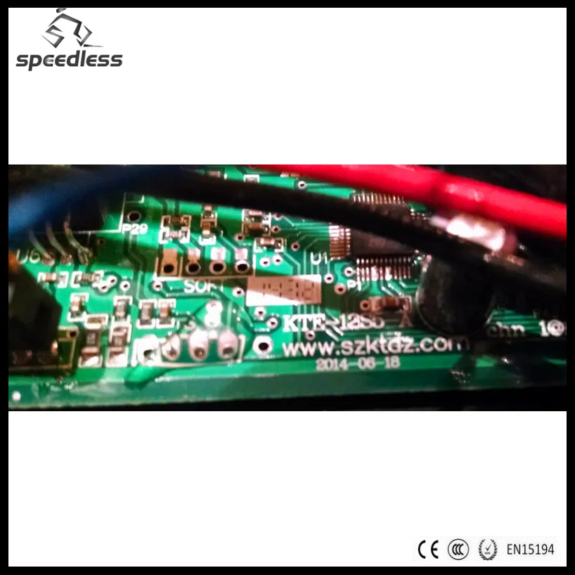 9 MOS 24 V/36 V/48 V max 25A синусоидальный контроллер/контроллер двигателя постоянного тока/контроллер электрического велосипеда