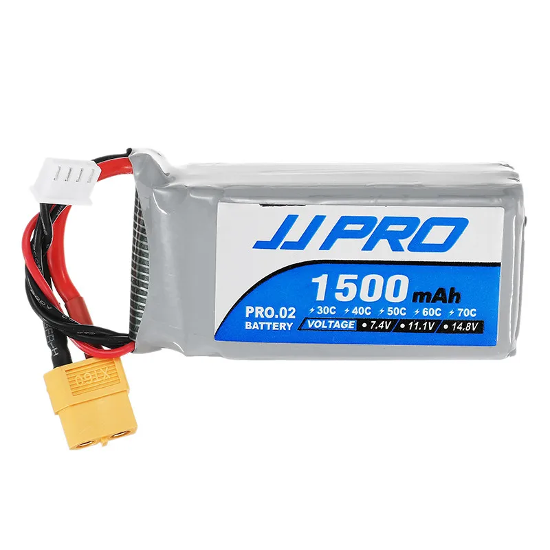 JJR/C JJRC JJPRO P02 мощность 11 1 В 1500 мАч 30C 3S Lipo батарея XT60 Разъем для RC гоночный гонщик