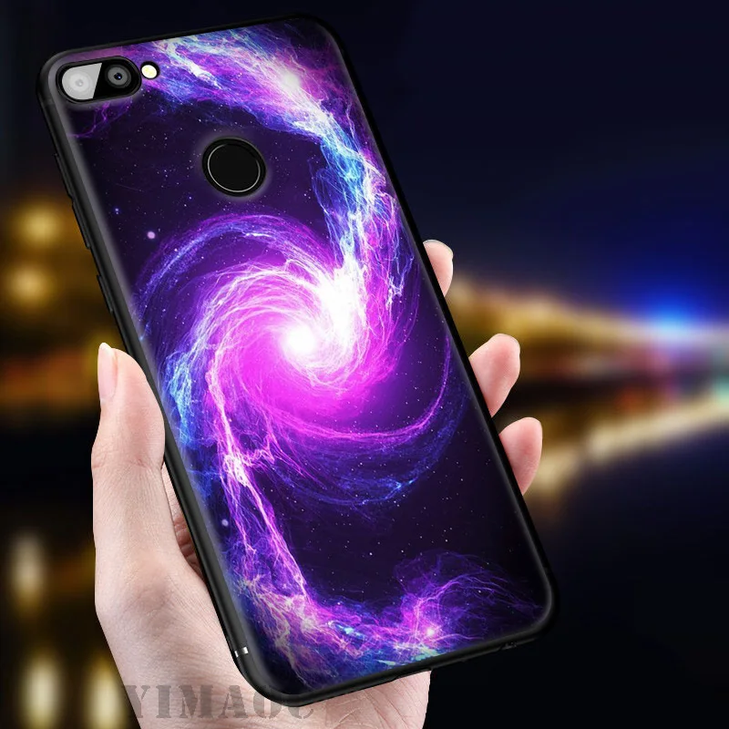 Yimaoc фиолетовый Mitsubishi Space Star мягкий чехол для huawei Honor вид 20 10 8X8 8C 6A 7A 7X 7C Lite рro Y9 Y7 Y6