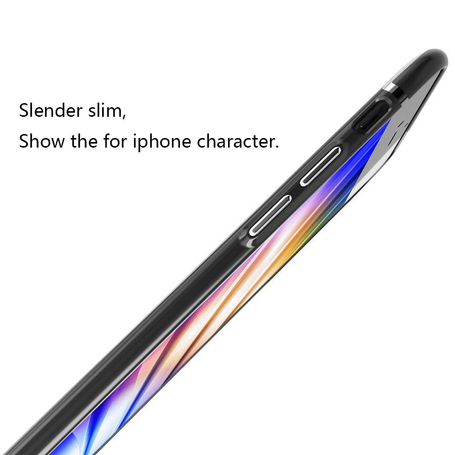 Чехол Ithuriel для iPhone X 8 7 6 6s Plus защитный чехол из мягкого ТПУ со встроенной магнитной