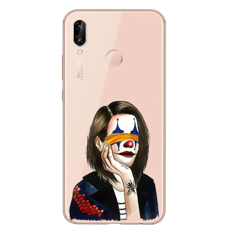 Гелевый Чехол для мобильного телефона Huawei P6 P8 P9 P10 P20LITE 2017 P8L P10Plus американский ужас