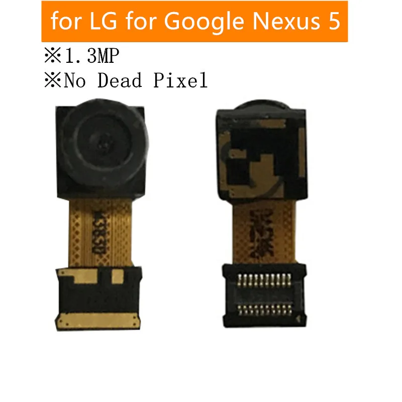 

Тест QC для Google для LG Nexus 5 D820 D821 фронтальная камера маленький Модуль камеры гибкий кабель 1.3MPX вторая камера в сборе