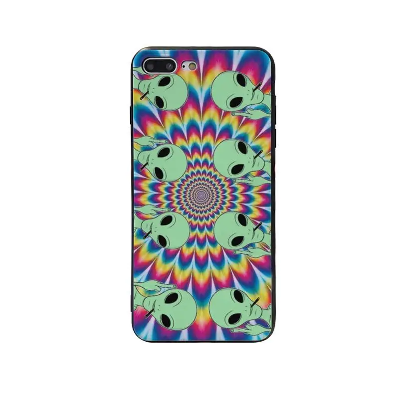 Babaite эстетика милый alien space печать рисунок чехол для телефона Apple iPhone 8 7 6 6S Plus X XS MAX 5