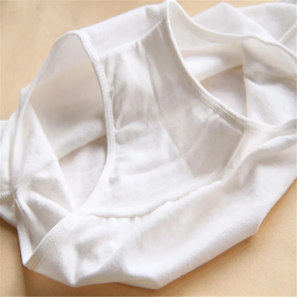 High waist abdomen woman cotton underwear Candy color women's waisted version of |