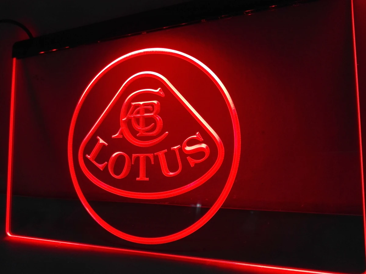 

LG137- Lotus LED Neon Light Sign hang sign home decor crafts