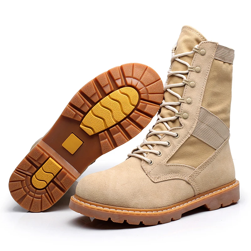 2018 новые военные ботинки из кожи с натуральным лицевым покрытием армейские для