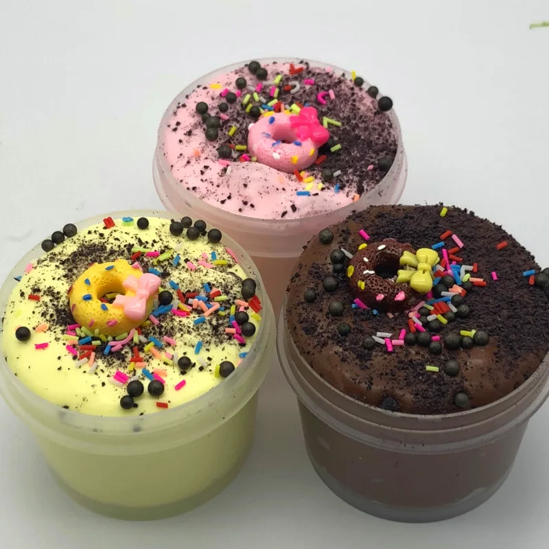 Новый крем слизи DIY молочный вкус playdough декомпрессионная игрушка|Пластилин| |