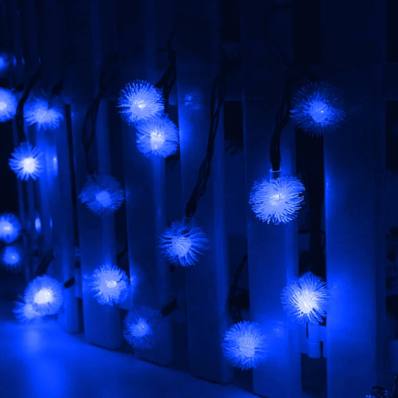 Гирлянда светодиодная на солнечных батареях 5 м 20 светодиодов | Лампы и освещение