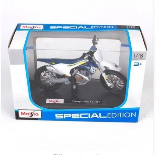 Maisto 1:18 Husqvarna FC 450 Мотоцикл Велосипед литье под давлением модель игрушки подарок
