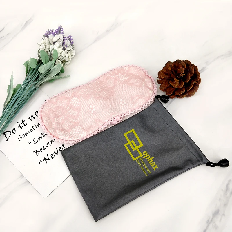 OPHAX портативная шелковая маска для сна дорожная глаз мягкий чехол повязка женщин