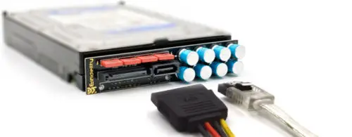 Elfidelity PC фильтровальная карта SATA силовой фильтр очищает ПК-HiFi жесткий диск |