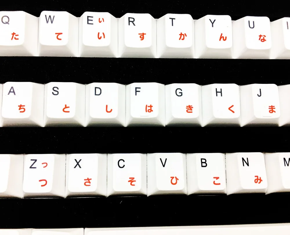 104 клавиши японская Корейская русская Сублимация краски PBT Keycap ANSI OEM профиль для