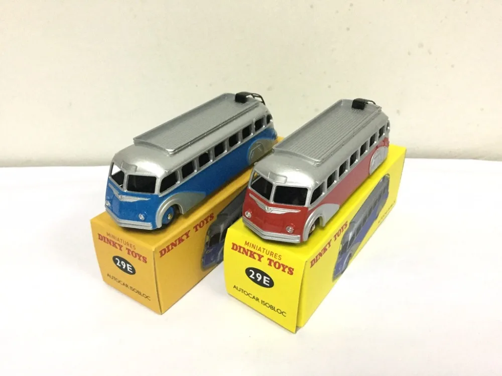 2 шт. Atlas Dinky Toys 1:43 миниатюрные автомобили ISOBLOC 29E литые под давлением модели