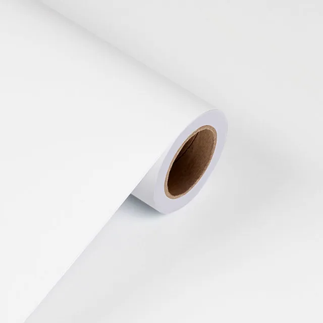 white 60 см* 5 м Твердые матовые пвх DIY самоклеющиеся водонепроницаемые настенные бумажные наклейки на стену мебель ремонт ящик для гостиной декоративные - Цвет: white