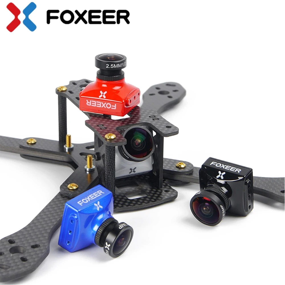Foxeer Falkor FPV камера 1200TVL 1/3 CMOS 4:3 / 16:9 PAL NTSC переключаемая фотография для