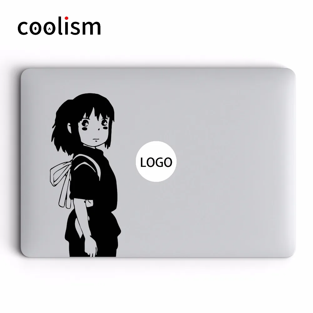 Виниловая наклейка для ноутбука от Spirited Away Macbook Pro Air Retina 11 12 13 15 дюймов Mac