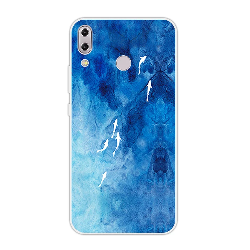Мягкий чехол для Asus Zenfone 5z ZS620KL/Asus 5 ZE620KL TPU Gloomy задняя крышка ASUS ZS620KL силиконовый |